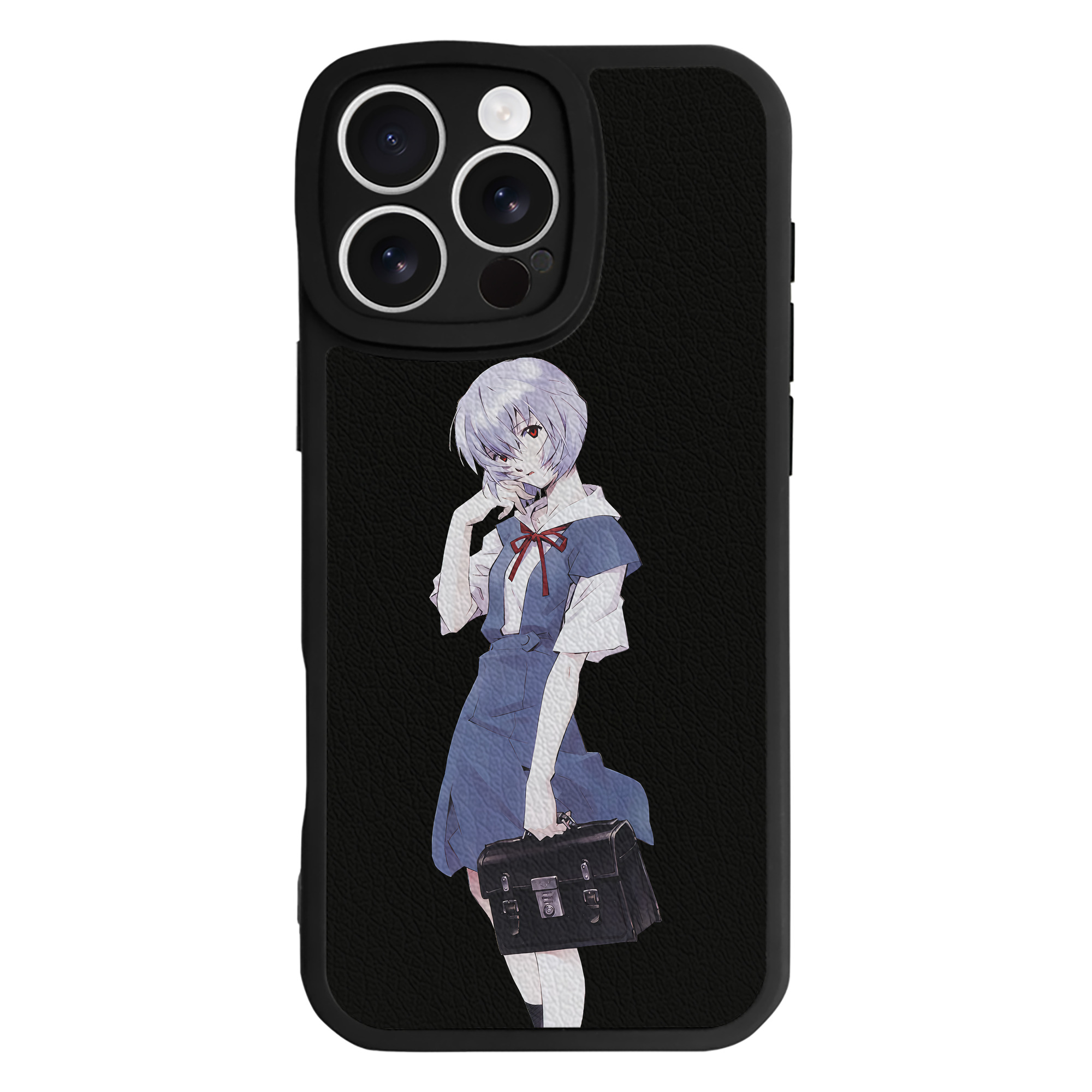 （画像用） EVA 新世紀エヴァンゲリオン 【iPhone 16シリーズ対応】シリコンスマホケース（レザー調） 材質：シリコン